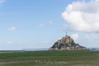 Le Mont St Michel beautiful from a distance