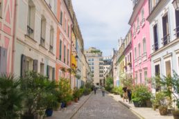 Houses like macarons, Rue Cremieux