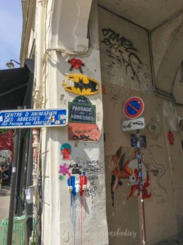 Lego street art in Paris