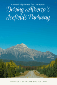 driving albertas icefields parkway