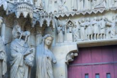 reims notre dame cathedral headless statue