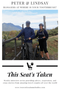This Seat's Taken - Peter & Lindsay of Where is Your Toothbrush?